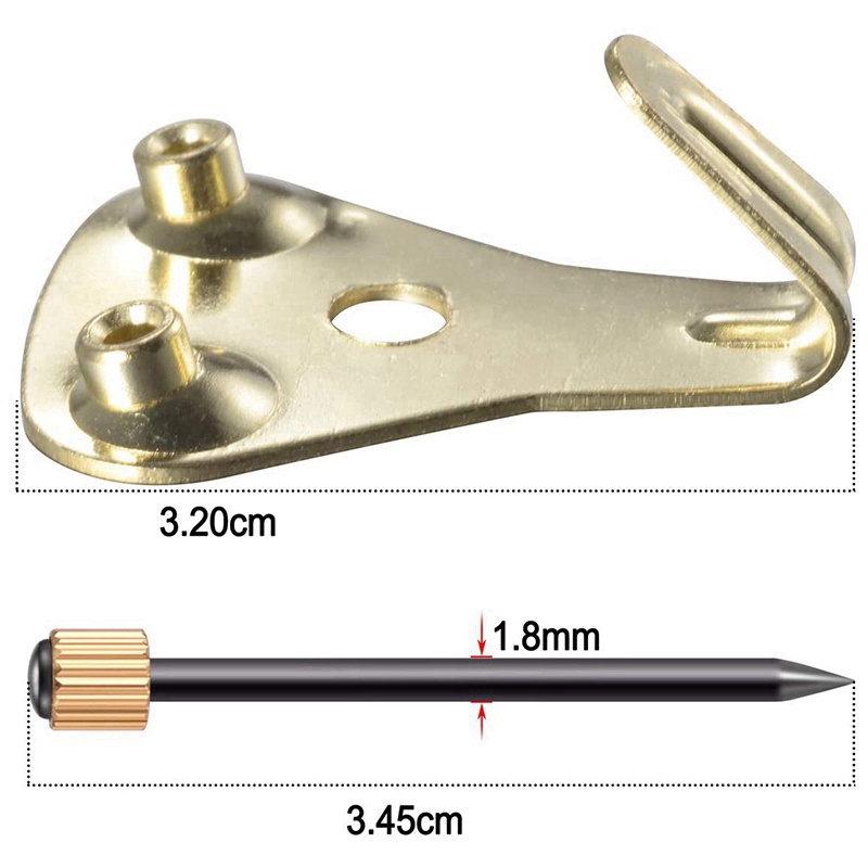 Set 20 Móc Treo Khung Ảnh 50 Lbs Chịu Lực Tốt