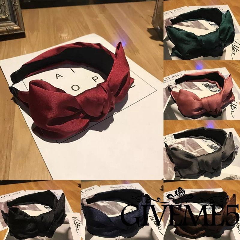 Khăn đeo đầu họa tiết sọc thời trang nữ