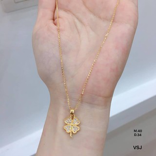 Vòng cổ cỏ bốn lá - vàng10k
