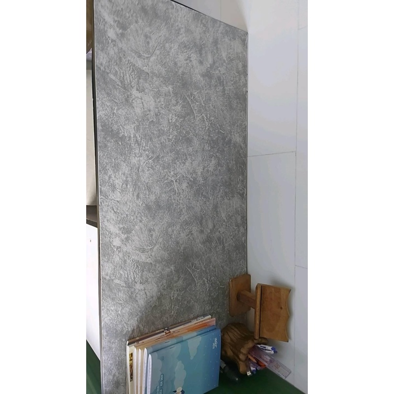 Giấy Dán Tường Giả Bê Tông Có Keo Sẵn Cuộn 10m ODINX