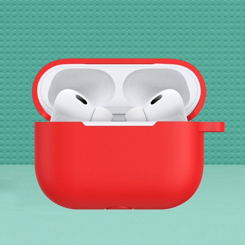 Vỏ Bảo Vệ Hộp Sạc Tai Nghe airpods-pro 2 Không Dây Chất Liệu Silicon Mềm Chống Rơi Ốp