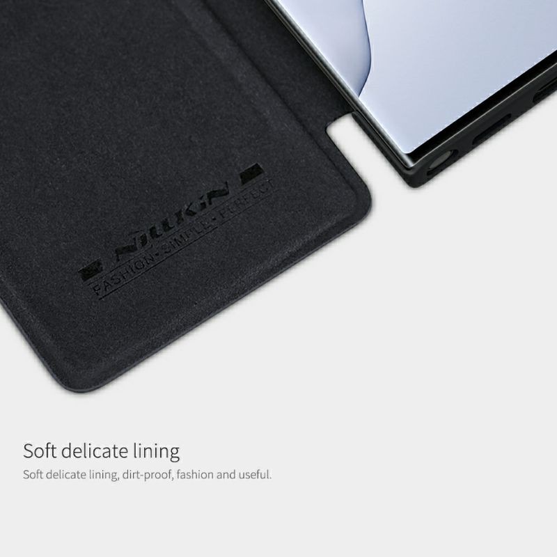Bao da Nillkin QIN cho Samsung Galaxy Note 20/ Note 20 Ultra Chính Hãng