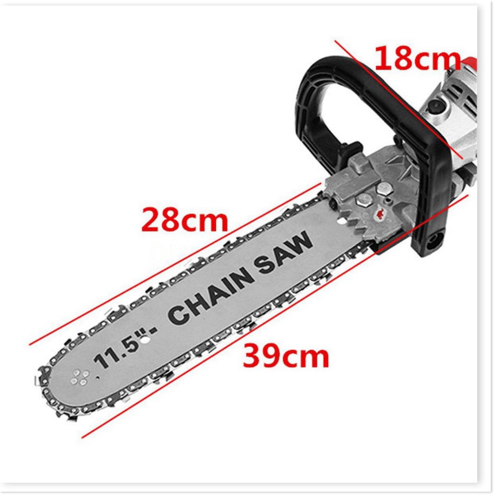 Lưỡi cưa xích gắn máy mài 11.5" - lưỡi cưa cầm tay - máy cắt gỗ - cành cây