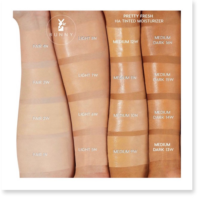 [Voucher chiết khấu sỉ mỹ phẩm chính hãng] Kem nền Colourpop Pretty Fresh HA Tinted Moisturizer Foundation Bunny Beauty