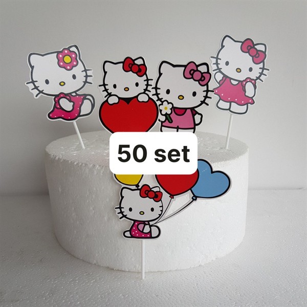 Set cắm giấy hello kitty