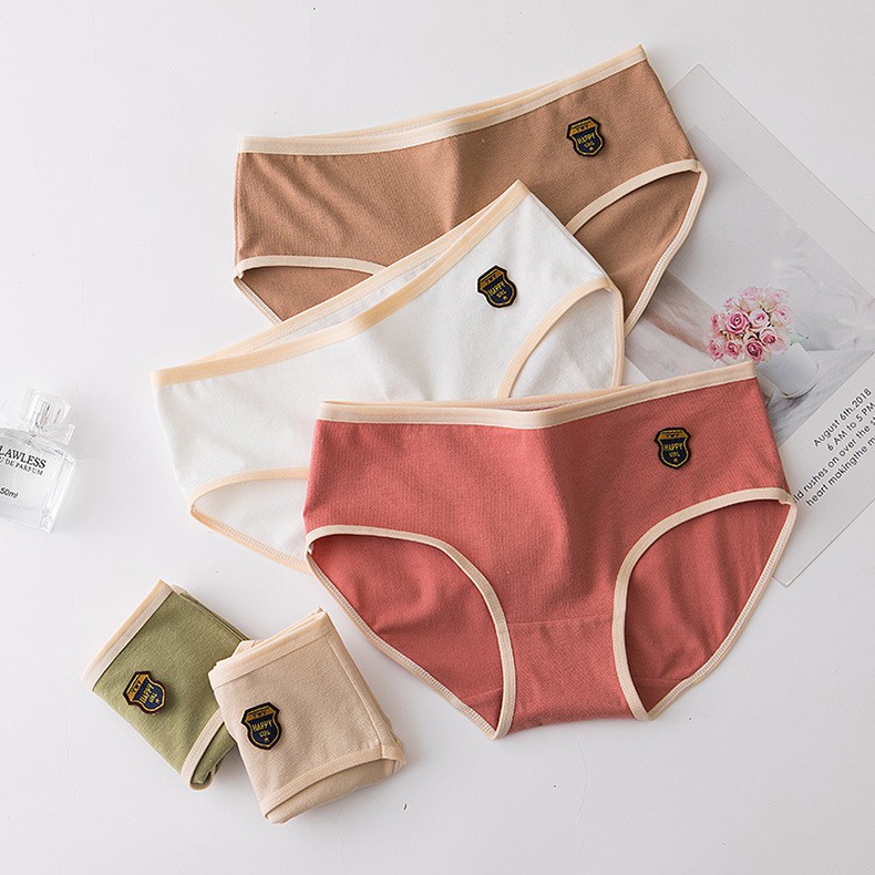 [ĐƯỢC CHỌN 5 MÀU] Quần chip lót nữ Happy cotton thun lạnh dễ thương sexy gợi cảm rẻ đẹp Y82