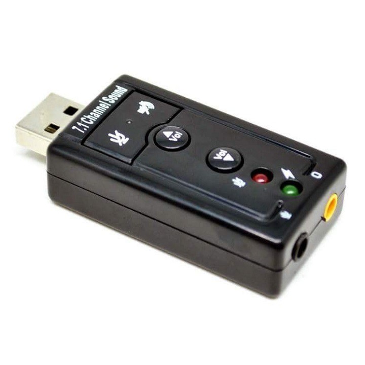 [Mã ELFLASH3 hoàn 10K xu đơn 20K] USB ra sound 7.1 3D loại xịn