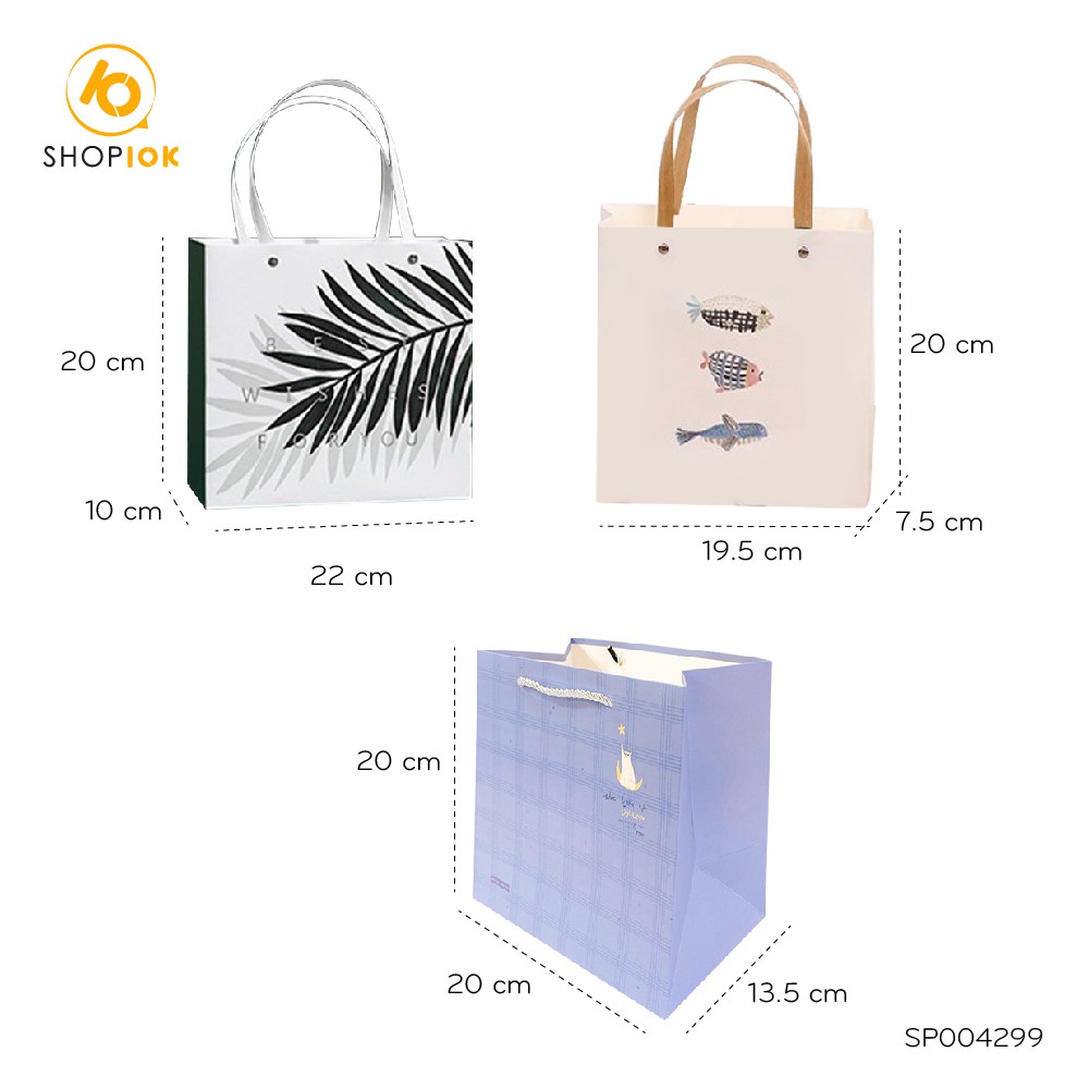 Túi giấy quà tặng mẫu đẹp ,túi đựng quà in hình dễ thương - SP004299 | BigBuy360 - bigbuy360.vn