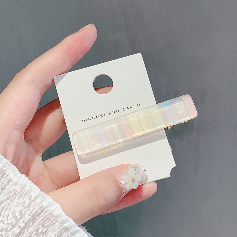 Kẹp Tóc Hình Vỏ Sò Thiết Kế Đơn Giản Thời Trang Cho Nữ