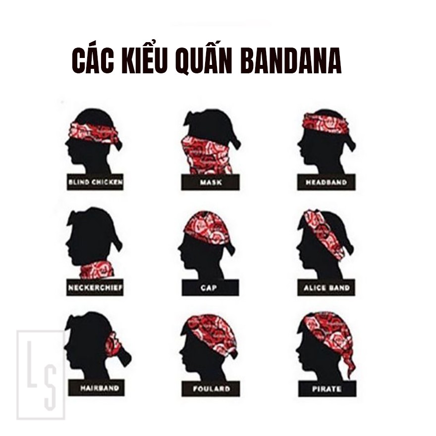 [Mã SKAMFSW175 giảm 10K đơn 50K] Chain Quần Kèm Khăn Bandana Streetwear Móc Bandana Hiphop