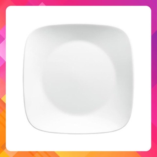 Đĩa vuông nhỏ thuỷ tinh corelle winter frost white 2206-n-lp 17cm