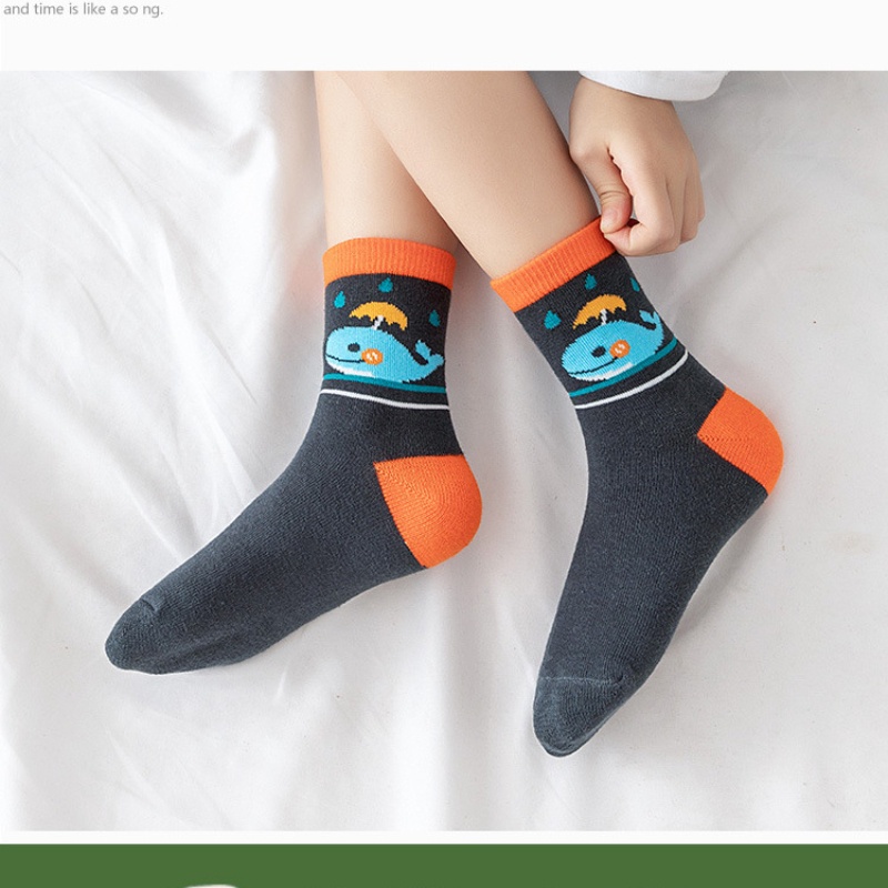 Vớ Thể Thao Họa Tiết Hoạt Hình Dễ Thương Cho Bé