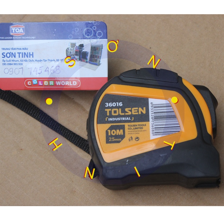 THƯỚC CUỘN TỰ ĐỘNG 3m 5m 8m 10m (CÔNG NGHIỆP) TOLSEN 36012 36013 36014 36015 36015 36016