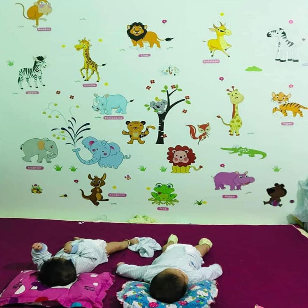 Decal dán tường, tranh dán tường cho bé nhiều mẫu tổng hợp
