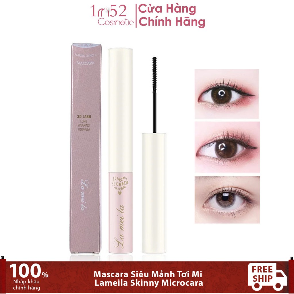Mascara Siêu Mảnh Tơi Mi Lameila Skinny Microcara Nội Địa Trung