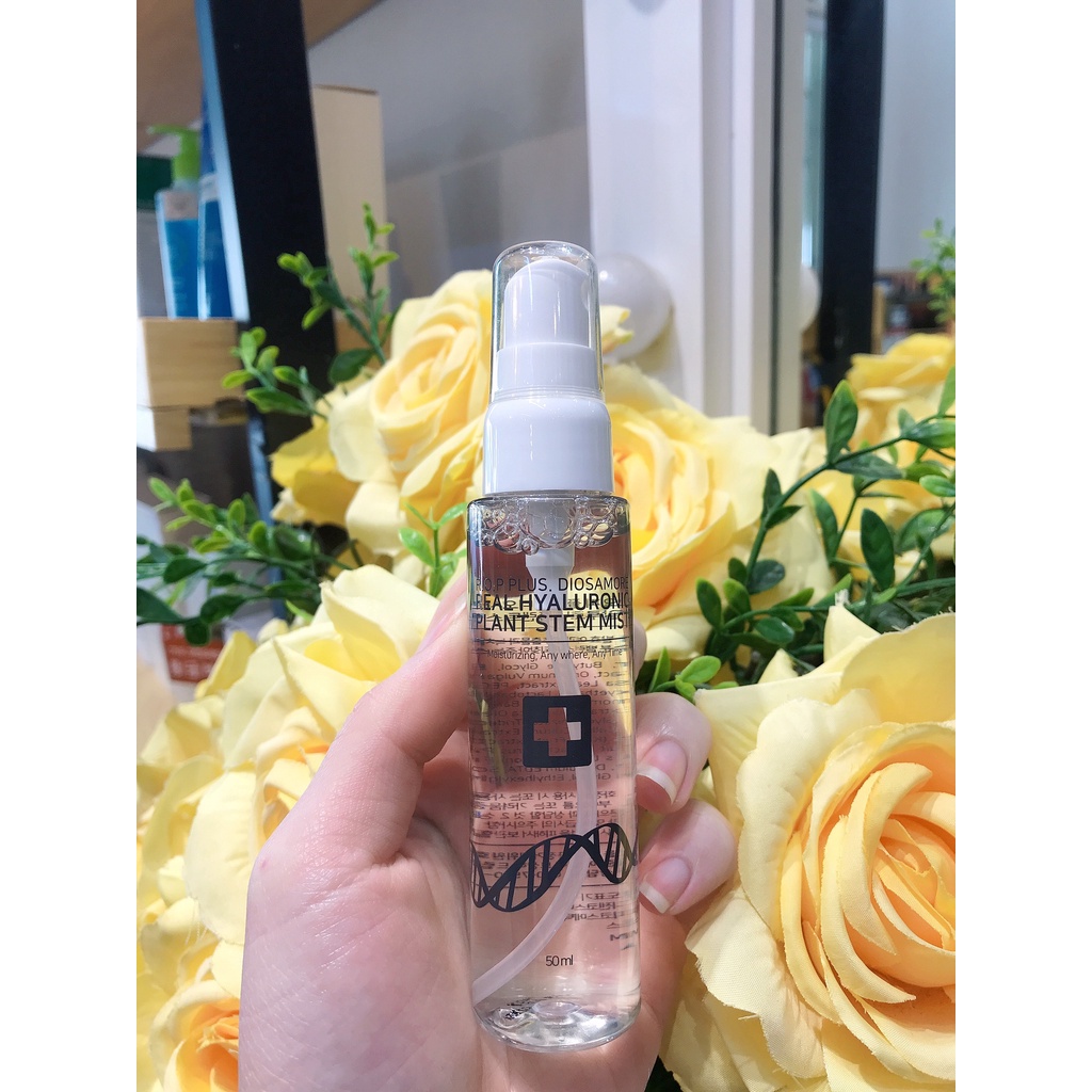 Xịt khoáng tế bào gốc cho da treatment Laksmira Real Hyaluronic Plant Stem Mist 50ml | BigBuy360 - bigbuy360.vn