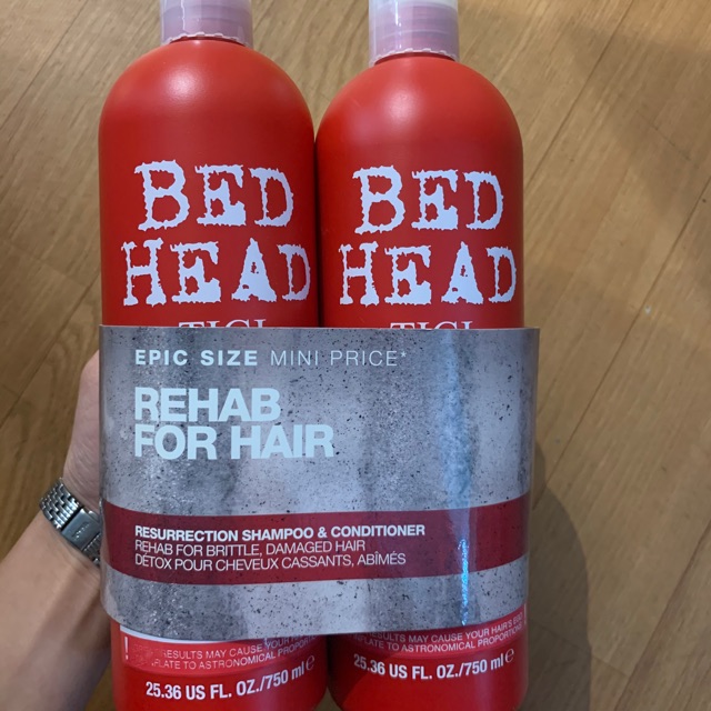 Gội xả tigi đỏ