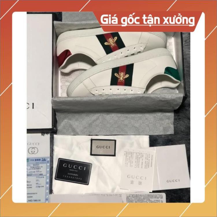 [FreeShip+ Hàng Cao Cấp] Giày thể thao Gucci nam nữ cao cấp, Giày nam nữ Full phụ kiện (ảnh thật)