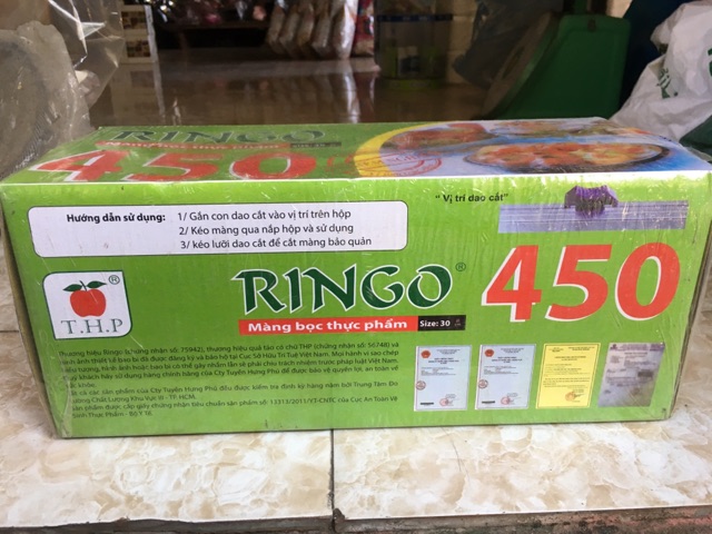 MÀNG BỌC THỰC PHẨM RINGO 450