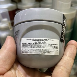 ✅[L'oreal_chính hãng] Sáp tạo kiểu Tecni Art Density Material Texturizing Wax-Paste Force 4 L'oreal 100ml