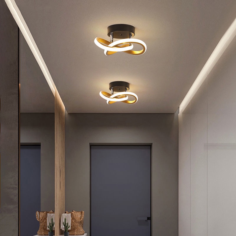 Đèn LED Hành Lang Đèn Ban Công Giản Đèn Trang Trí Phòng Ngủ Đèn Trần Phong Cách Bắc Âu Đèn Ốp Trần Đèn Trang Trí Phòng Khách Hiện Đại Đèn Cầu Thang