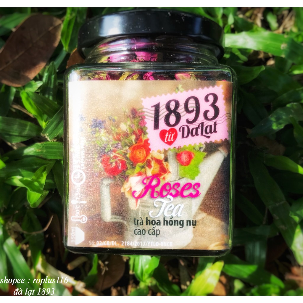 Trà hoa hồng nụ sấy khô Đà Lạt 1893 cao cấp | BigBuy360 - bigbuy360.vn