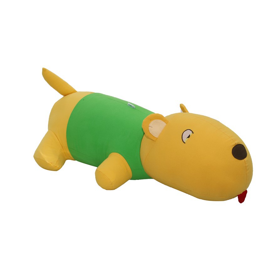 Gối ôm, thú nhồi bông hình chó đầu to Hometex 954x18cm) cho trẻ em