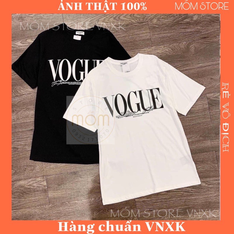 Áo Thun Xuất Hàn Vouge Tee Couple T-Shirt ( Nam- Nữ)