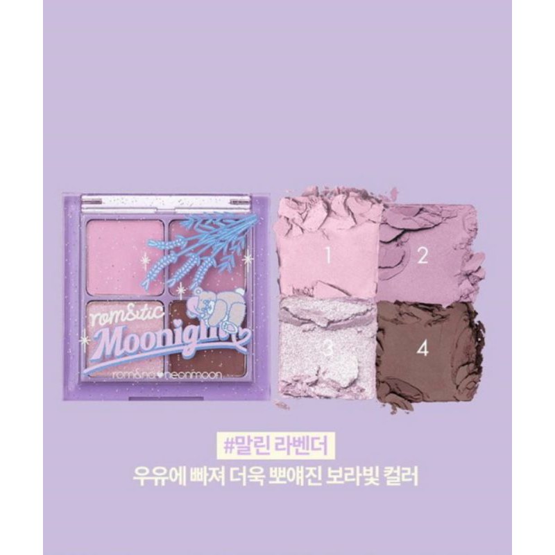 Phiên bản giới hạn Bảng phấn mắt Romand Moonight