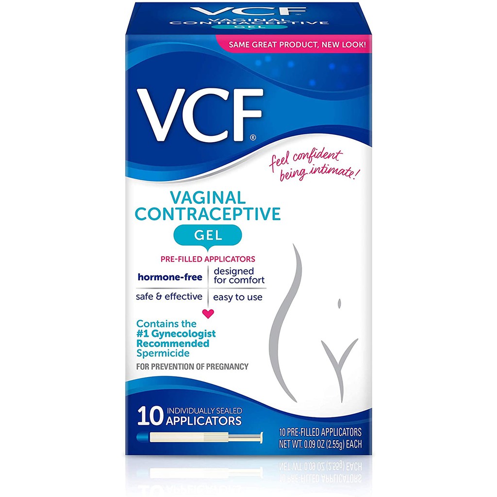 Gel tránh thai VCF Contraceptive (Bao bì mới 2021)