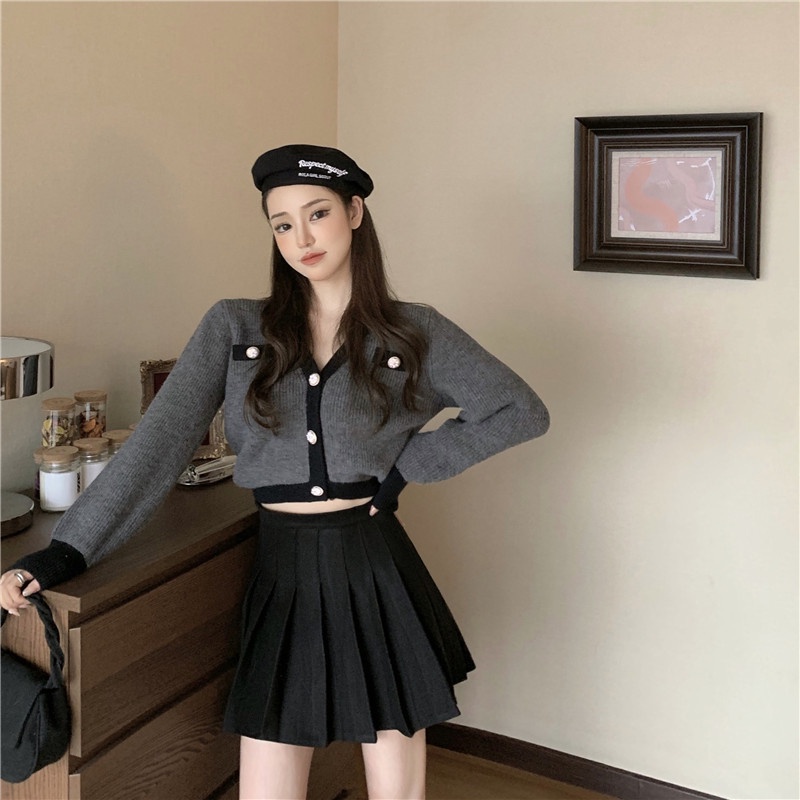 Áo khoác cardigan thiết kế thời trang mới mùa xuân thu cho nữ