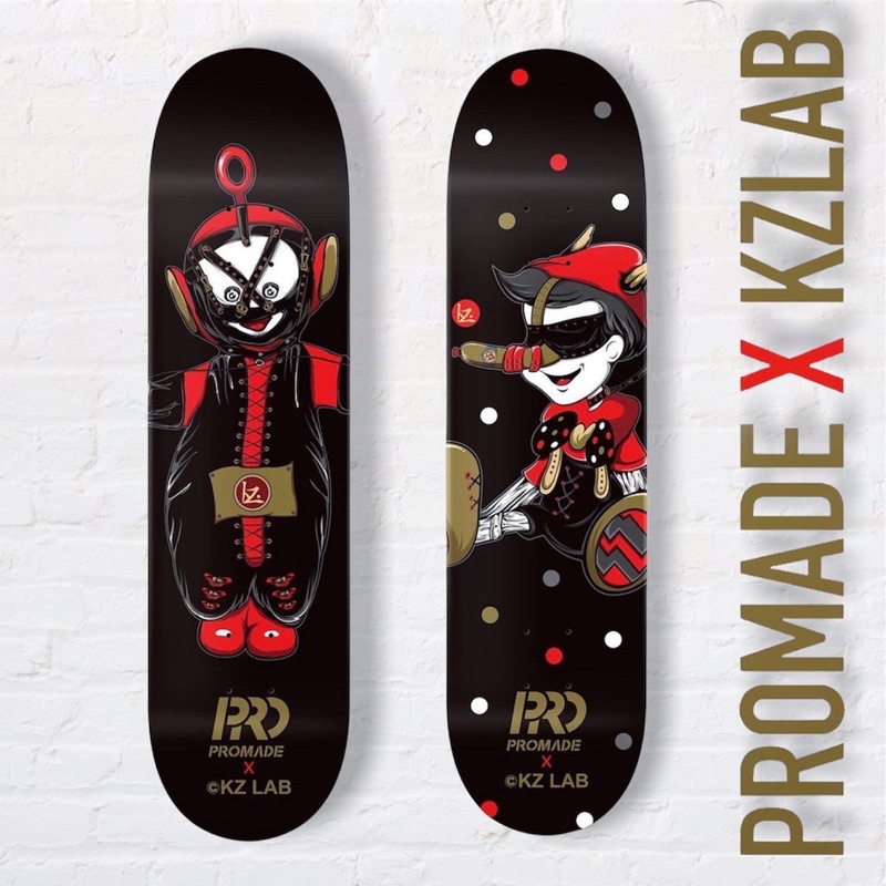 VÁN TRƯỢT CHUYÊN NGHIỆP PROMADE - PROMADE SKATEDECK 21SS X KZLAB BLACK HUMOR SERIES