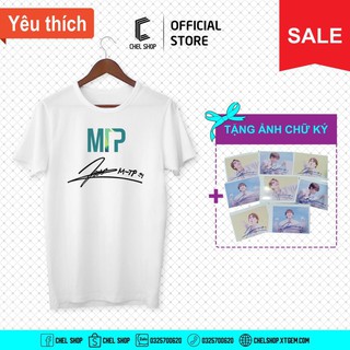 Sale- áo thun logo & chữ ký sơn tùng mtp - cực đẹp