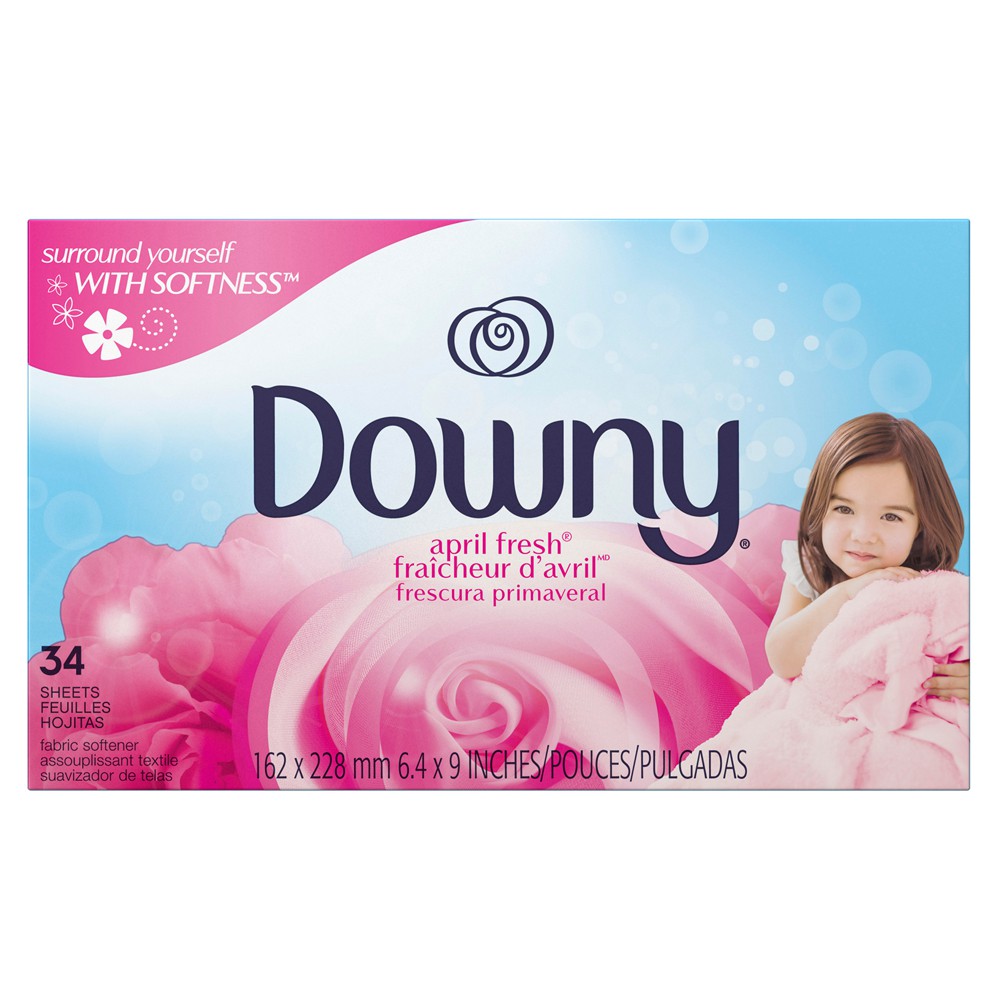 [NOWSHIP Q1 HCM] Giấy Thơm Dùng Cho Máy Downy Sấy Mùi Tháng Tư Tươi Mát (34 Tờ) - USMART