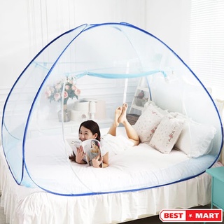 Màn chụp tự bung đỉnh chóp,nhọn cao cấp, mùng chụp người lớn gấp gọn thông minh - BH 12 tháng