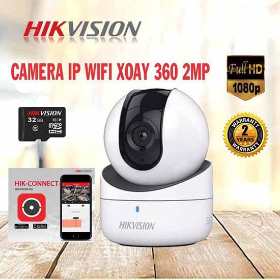 Camera IP WiFi HikVision Q21 (DS-2CV2Q21FD-IW(B)) Quay Quét 360 Full HD - Hàng Chính Hãng - Bảo Hành 2 Năm | BigBuy360 - bigbuy360.vn
