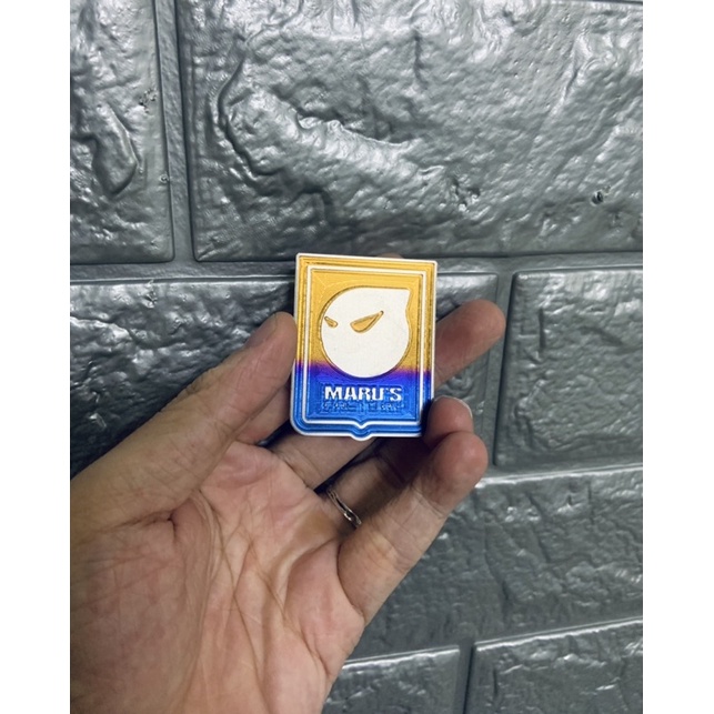 Tem Titan dán  Logo P Vespa