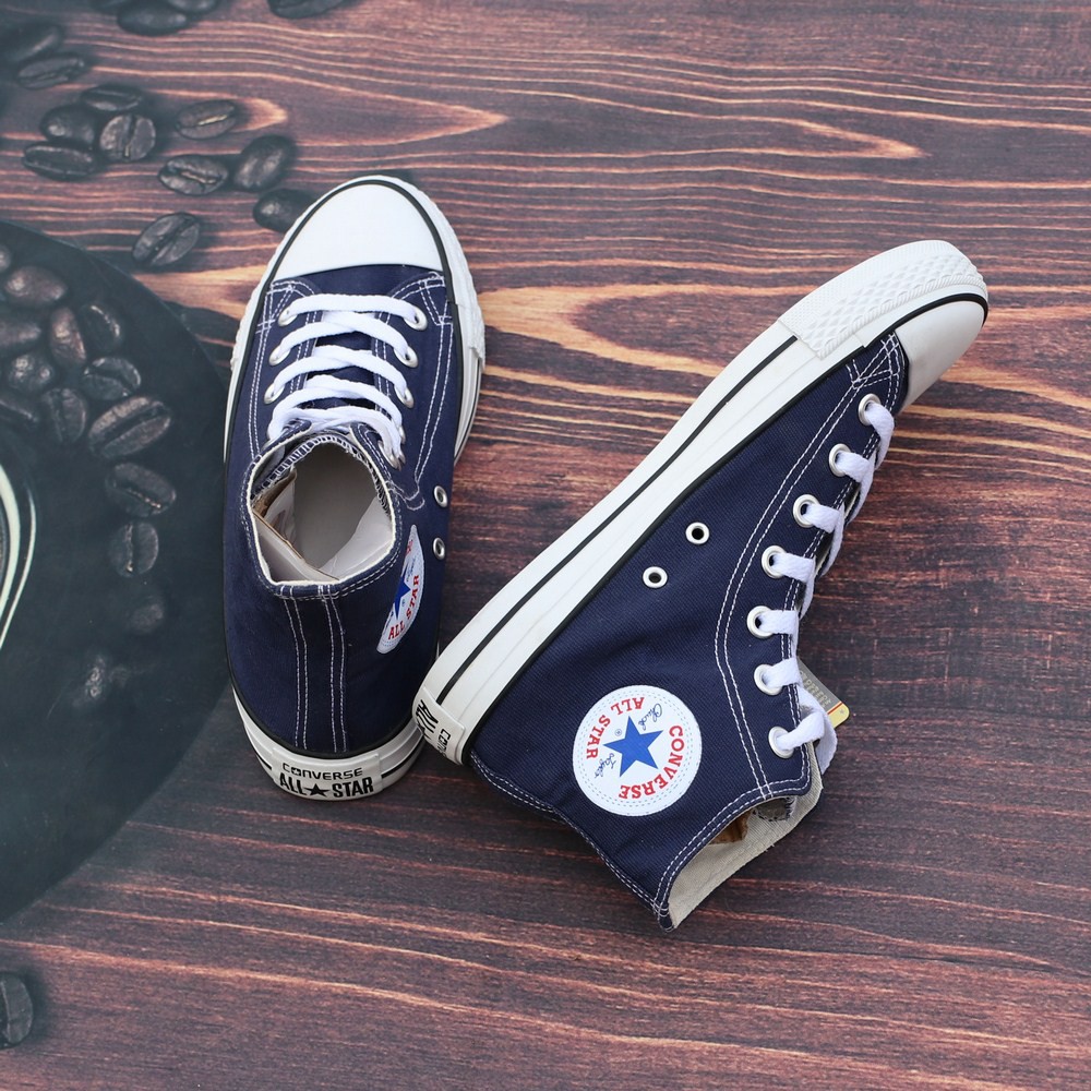 Giày CVS AllStar Classic Cổ Cao Nữ Xanh Biển