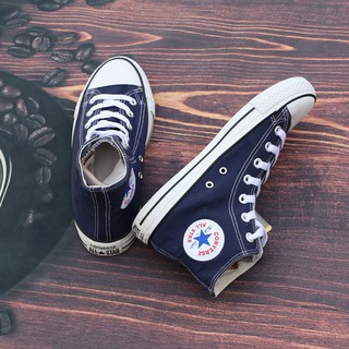 Giày cvs allstar classic cổ cao nữ xanh biển