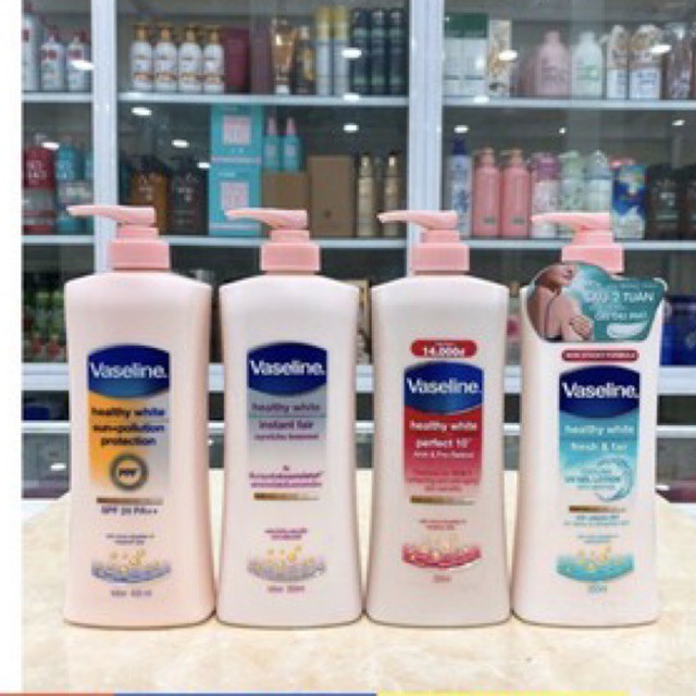 Sữa dưỡng thể làm trắng da Vaseline 350ml