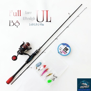 Bộ cần lure máy đứng UL siêu dẻo