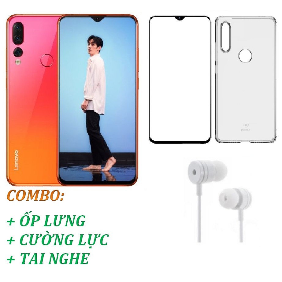 Điện Thoại Lenovo Z5S 64GB Ram 6GB + Ốp lưng + Cường lực + Tai nghe - Hàng trưng bày