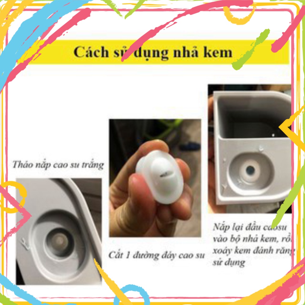 Bộ Nhả Kem Treo Bàn Chải Và Cốc Đánh Răng cao cấp đa năng tiện lợi cho nhà tắm của bạn đến từ thương hiệu Ecoco ElisaSho