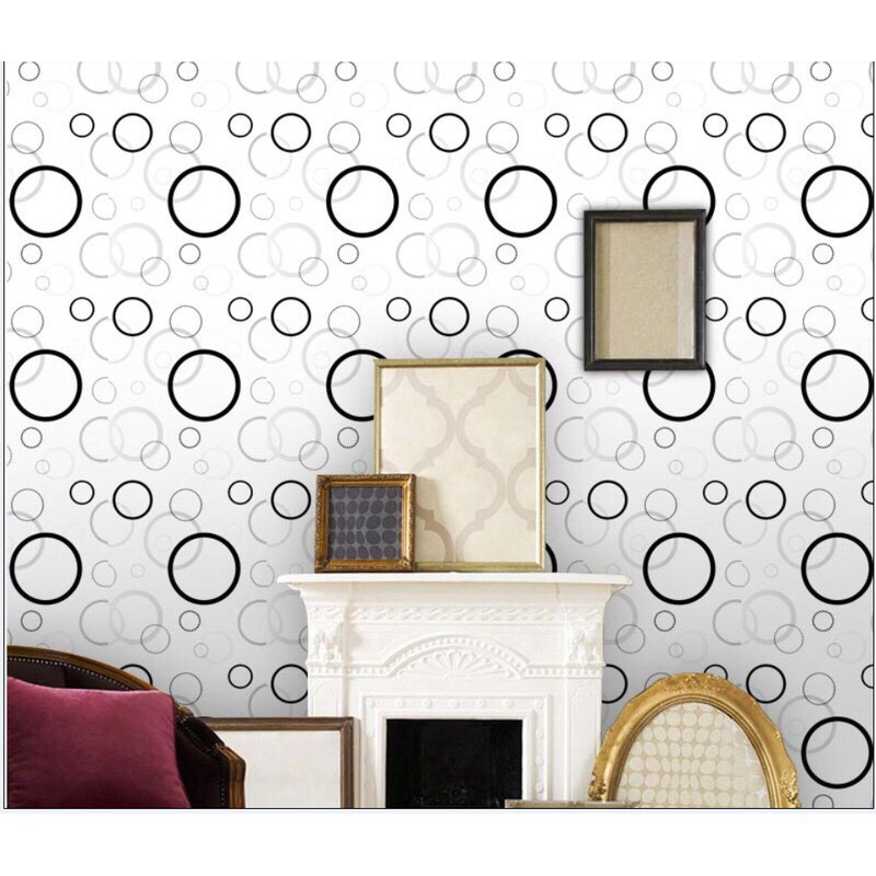 [Mã LIFEHLDEC giảm 10% đơn 99k] DECAL 1m Giấy dán tường khổ rộng 45cm ( có sẵn keo ) - BONG BÓNG NỀN TRẮNG ELL130 | BigBuy360 - bigbuy360.vn