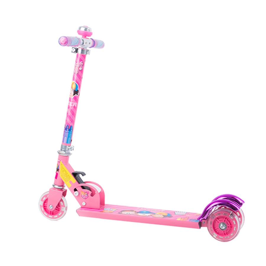 Xe Trượt  Scooter 3 Bánh Siêu Đẹp, Xe Scooter Gấp Gọn,Phù Hợp Cả Bé Trai Và Bé Gái, Món Quà Đặc Biệt Tặng Bé