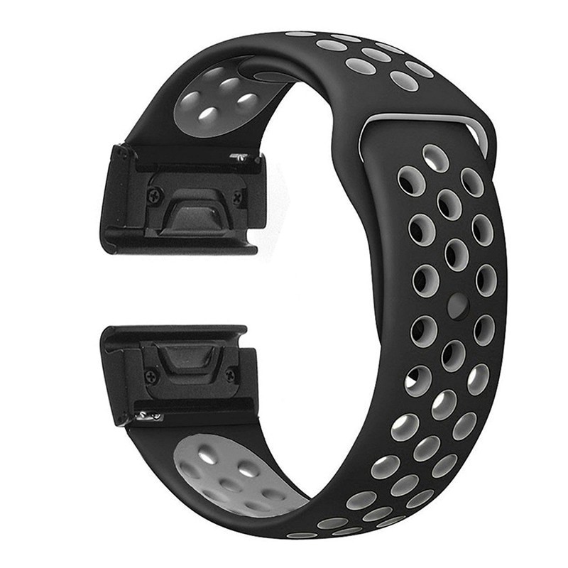 Dây silicon đeo cổ tay 22mm thay thế cho quai đồng hồ Garmin Fenix 5/5 Plus/Forerunner 935