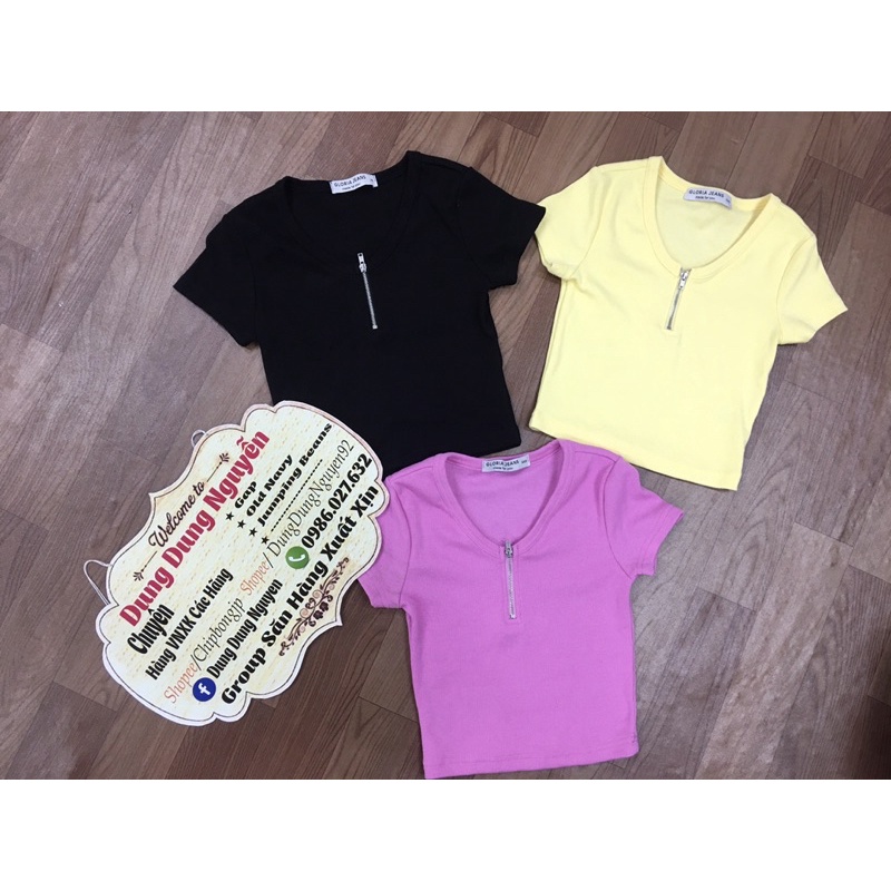 (A22)Áo croptop nữ ba màu xuất lỗi