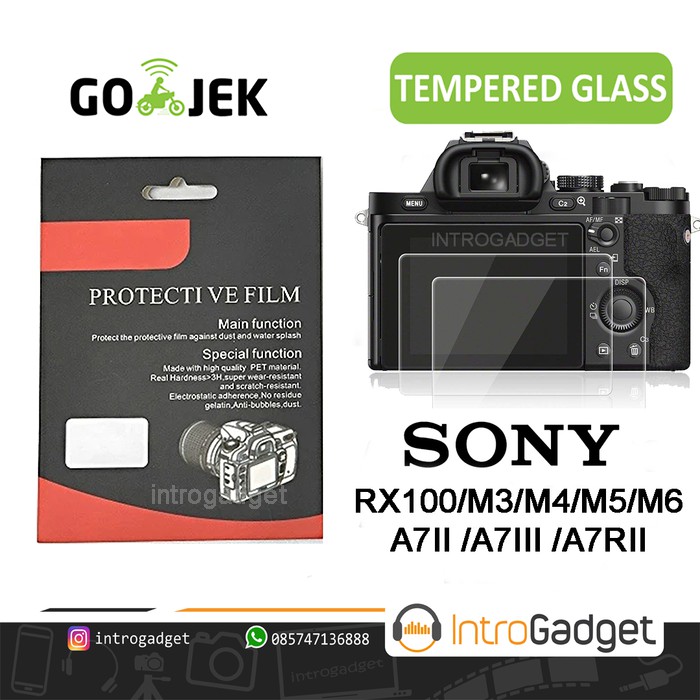 Kính Cường Lực Bảo Vệ Màn Hình Cho Sony A7 A7ii A7iii A7rii A7riii Rx100