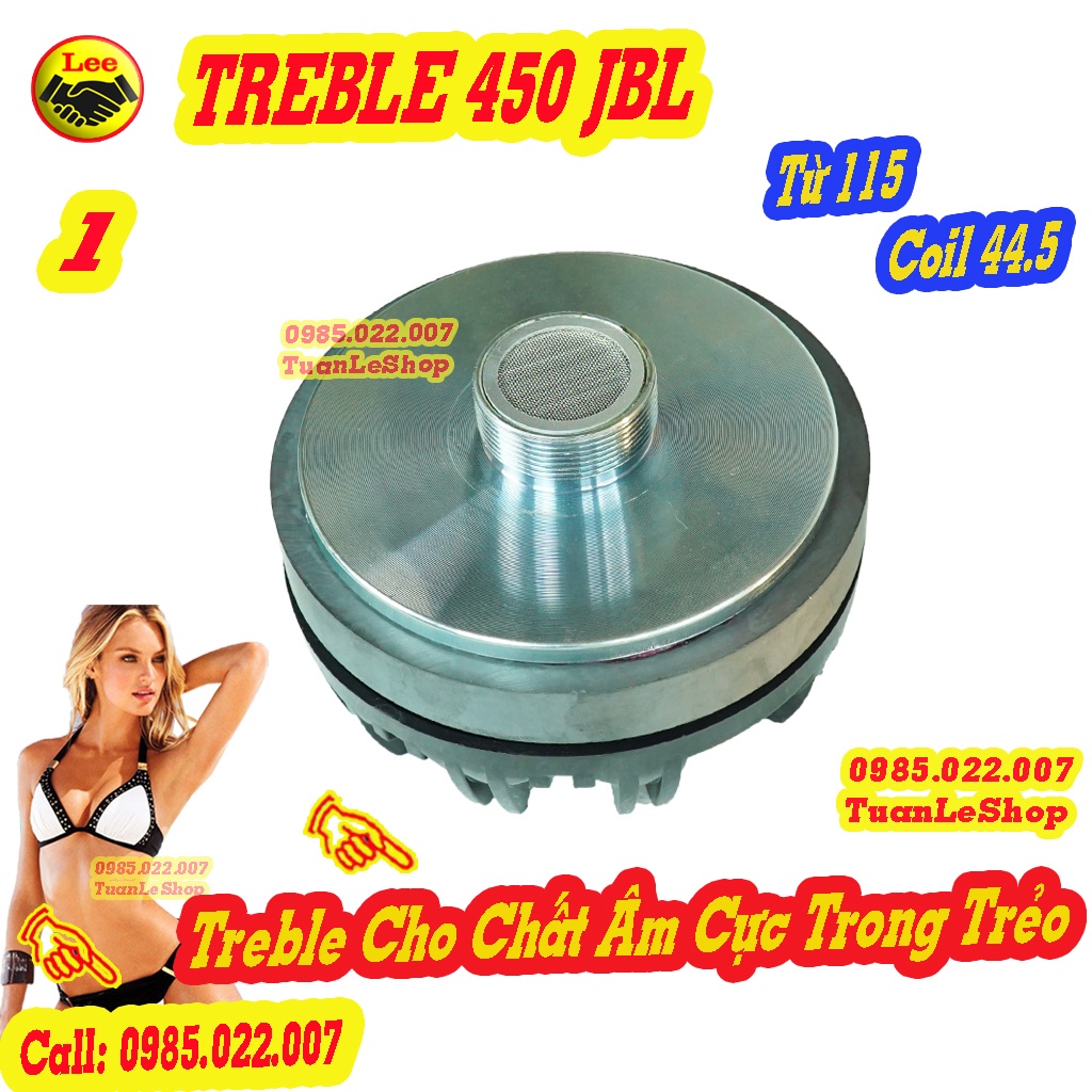 LOA TREBLE 450 JB NẮP NHỰA CH XỊN SÒ – TREP KÈN 450 TẶNG TỤ – GIÁ 01 CẶP