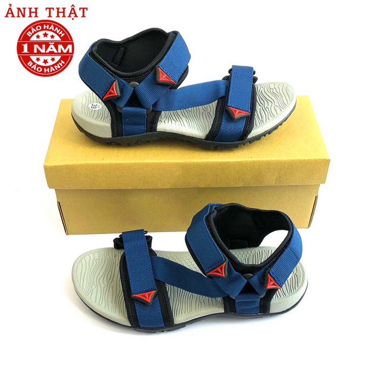 [Fullbox] Giày Sandal Nam Thời Trang Việt Thủy Màu Xanh Dương - VT017